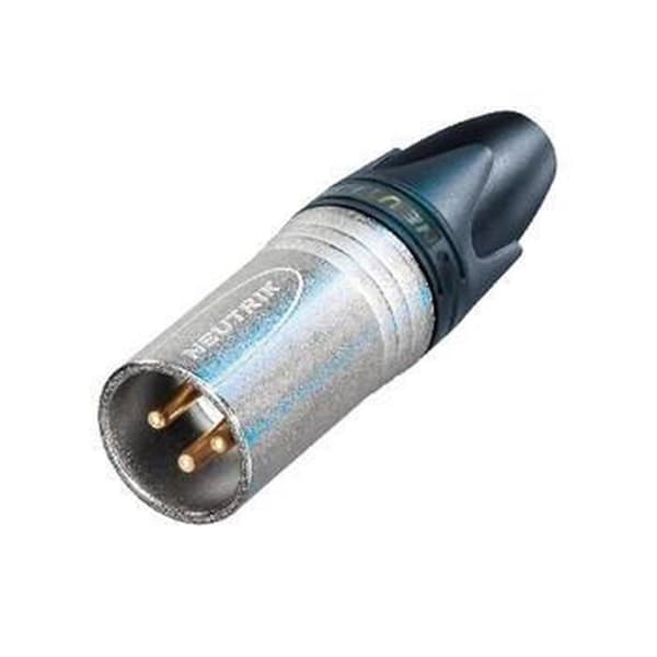 Neutrik NTR-NC3MXX-EMC Xlr Kabelstik 3 N/a Xx/emc-xlr Loddeforbindelser Nikkelbelagt