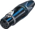 Miniatyrbillede 4 af 6: Neutrik NTR-NC5FXX-B XLr Kabel Stik 5 Kabel Stik/lige Xx Lodde Tilslutninger Sort