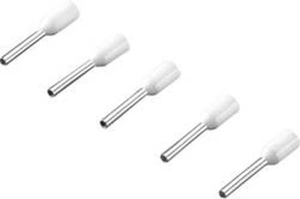 Rittal 4050.730 Ferrules 0,50 mm² Delvis isoleret Hvid 500 stk.