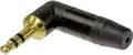Miniatyrbild 3 av 3: Neutrik NTR-NTP3RC-B Jack Plug 90° 3,5 Mm 3p
