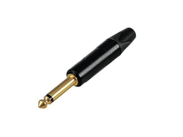 Neutrik NTR-NP2X-B Jackstik 6,35 Mm 2p