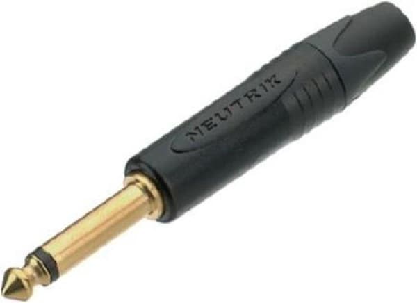 Neutrik NTR-NP2X-B Jackstik 6,35 Mm 2p