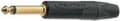 Miniatyrbillede 8 af 8: Neutrik NTR-NP2X-B Jackstik 6,35 Mm 2p