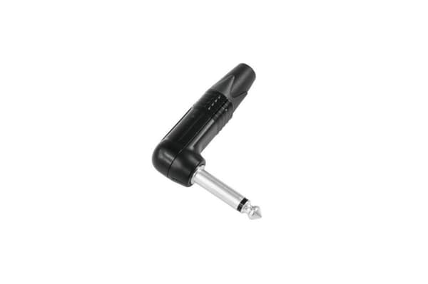 Neutrik NTR-NP2RX-BAG 6,35 mm Jack (m) stik / vinklet - metal - 2-polet / mono