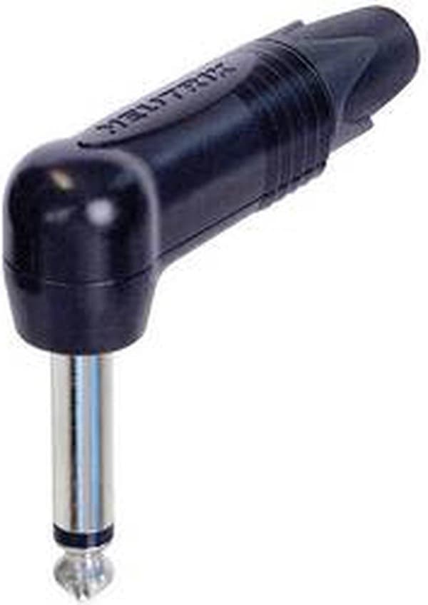 Neutrik NTR-NP2RX-BAG 6,35 mm Jack (m) stik / vinklet - metal - 2-polet / mono