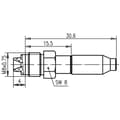 Miniatyrbild 2 av 3: Telegärtner J01701A0008 FME-kontaktuttag, rak 50... 1 st.