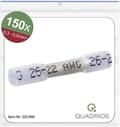 Miniatyrbild 5 av 5: Quadrios 22C469 Butt-kontakt med krympslang 0,3 mm² 0,5 mm² Helisolerad Vit 1 set(ar)