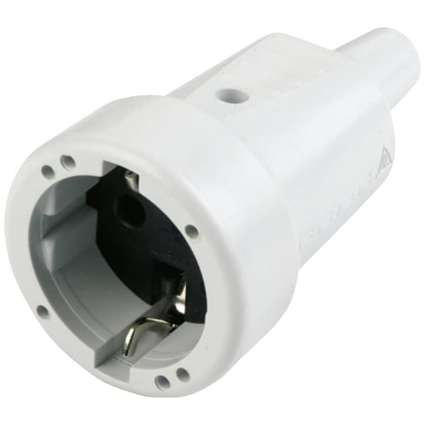 REV 0512130777 Skarvuttag PVC 250 V Grå IP20