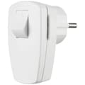 Miniatyrbild 1 av 2: REV 0512100777 Stickpropp vinklad Plast med switch 250 V Vit IP20
