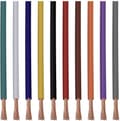 Miniatyrbillede 3 af 7: Quadrios 22CW001 ledningssortiment 1 x 0,14 mm² hvid, blå, brun, orange, grøn, gul, grå, violet, sort, rød 1 sæt (22CW001)