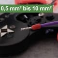 Miniatyrbillede 6 af 6: Quadrios 22C470 ferrule sortiment delvist isoleret hvid, grå, rød, sort, blå, gul 2400 stk (22C470)