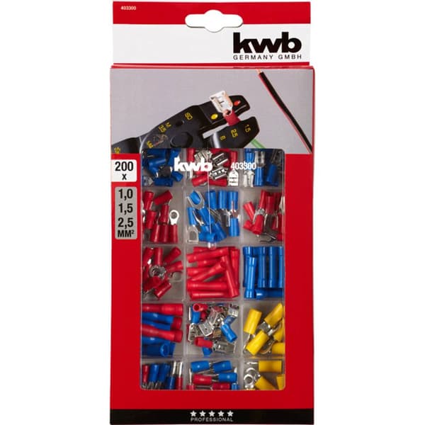 kwb 403300 Anslutnings-set - 200 st