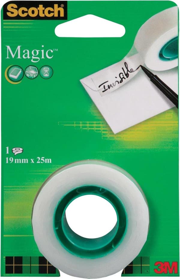 3M 8-1925R Tejp Transparent för inomhusbruk 25m (FT-5100-4921-4)