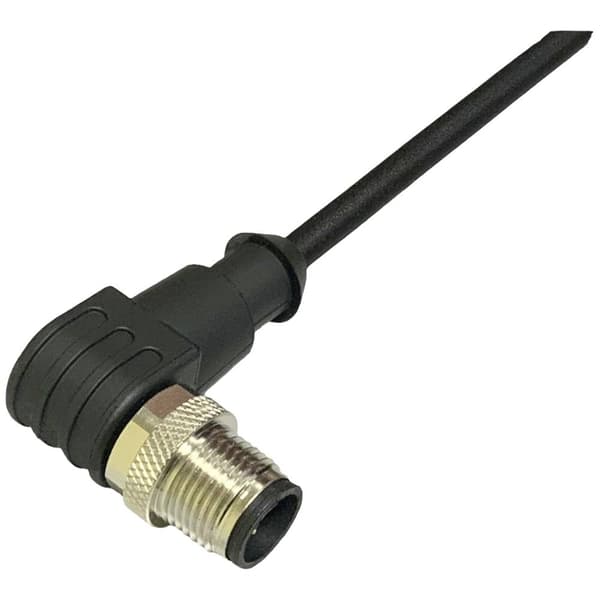BKL Electronic 2702029 Sensor/ställdon-anslutningskabel M12 Kontakt hane vinklad 10 m Antal poler (RJ): 3 1 st