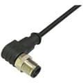 Miniatyrbild 1 av 2: BKL Electronic 2702029 Sensor/ställdon-anslutningskabel M12 Kontakt hane vinklad 10 m Antal poler (RJ): 3 1 st
