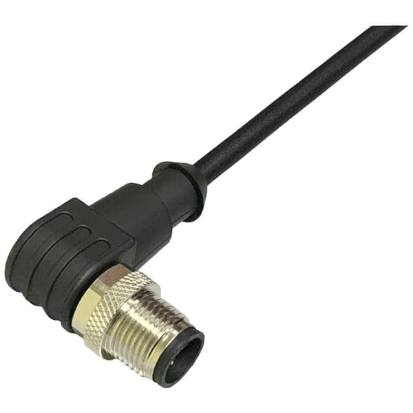 BKL Electronic 2702029 Sensor/ställdon-anslutningskabel M12 Kontakt hane vinklad 10 m Antal poler (RJ): 3 1 st