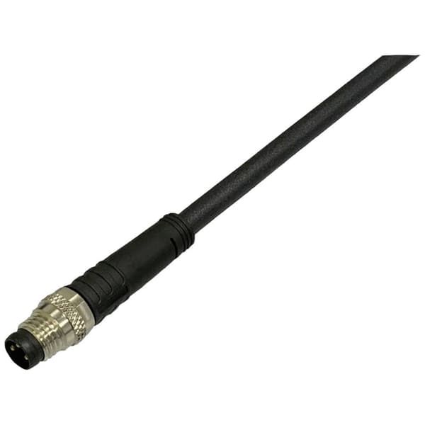 BKL Electronic 2700023 Sensor/ställdon-anslutningskabel M8 Kontakt hane rak 10 m Antal poler (RJ): 4 1 st