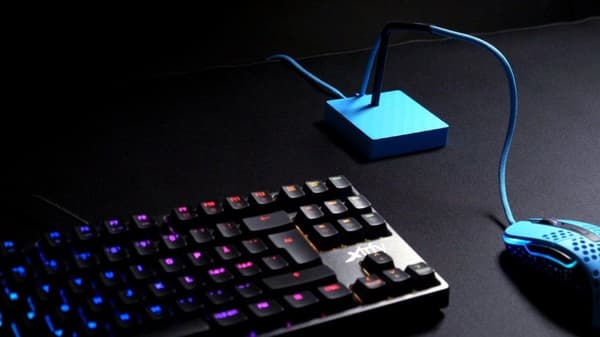 Xtrfy B4 - Muis Bungee - Bluew