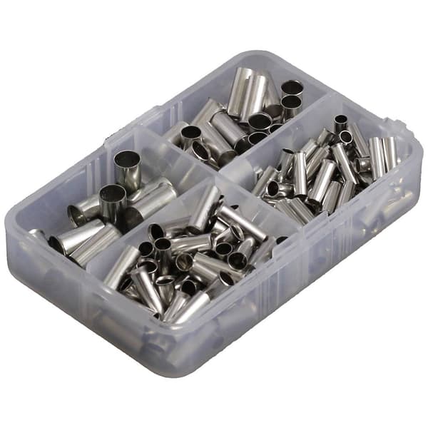 Quadrios 2010C393 Ändhylsa sortiment 4 mm², 6 mm², 10 mm², 16 mm² Oisolerad 135 st