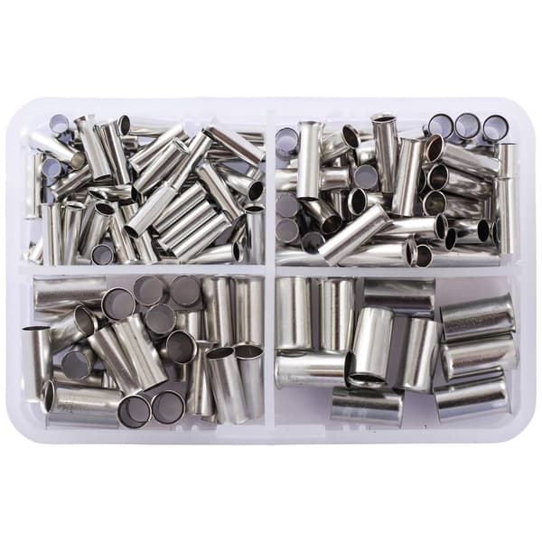 Quadrios 2010C393 Ändhylsa sortiment 4 mm², 6 mm², 10 mm², 16 mm² Oisolerad 135 st