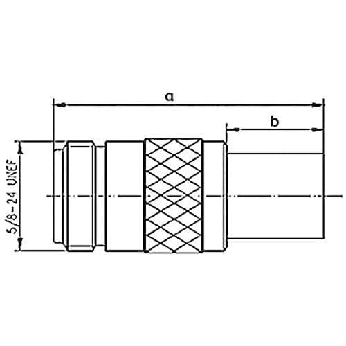 BNC paneluttag 75 Ohm J01003A0619 (J01003A0619)