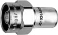 Miniatyrbillede 2 af 3: Telegärtner J01026A0012 ledningsstik N terminering krom (J01026A0012)