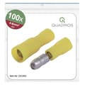 Miniatyrbild 1 av 4: Quadrios 23C493 Rundkontakt 4 mm² - 6 mm² Gul 100 st
