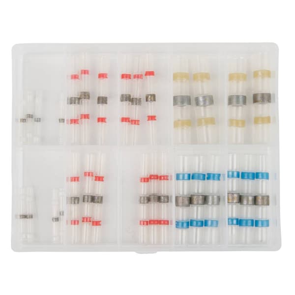 KS Tools 970.0720 Crimpklämma sortiment 0.25 mm² - 6 mm² Vit, Röd, Blå, Gul 30 delar
