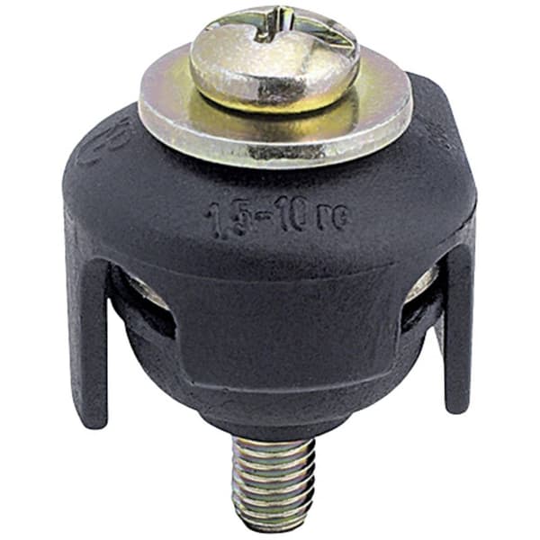 HellermannTyton 435-01559 Tap Connector 1510-ST-BK Avgreningsklämma Flexibel: - Styvhet: 1.5-10 mm² 1 st Svart