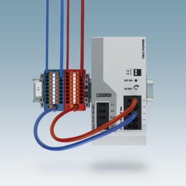 Phoenix Contact Anslutningsplint PTFIX 6/18X2.5-NS35 Grå