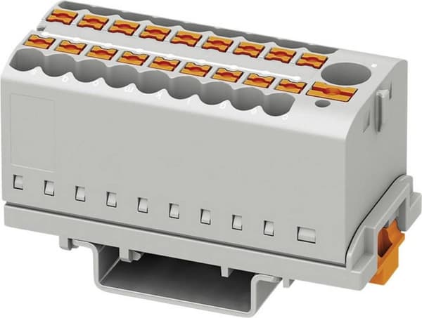 Phoenix Contact Anslutningsplint PTFIX 6/18X2.5-NS35 Grå