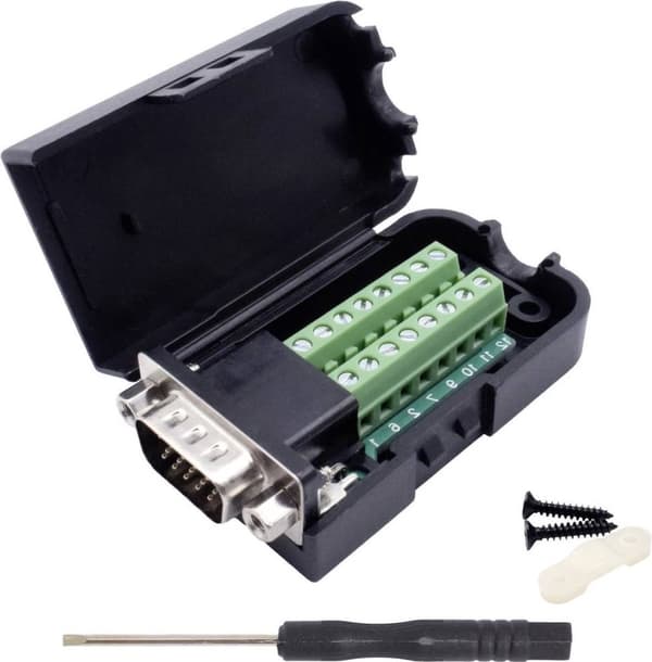 Quadrios 2010C254 VGA-kontakt, höger Antal poler: 15 Svart 1 set(ar)