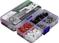 Miniatyrbillede 3 af 3: Quadrios 22C483 Sortiment af ferrules Delvis isolerede 200 stk.