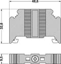 Miniatyrbillede 3 af 4: E/NS 35 N - hus E/NS 35 N Phoenix Contact Indhold: 50 stk.