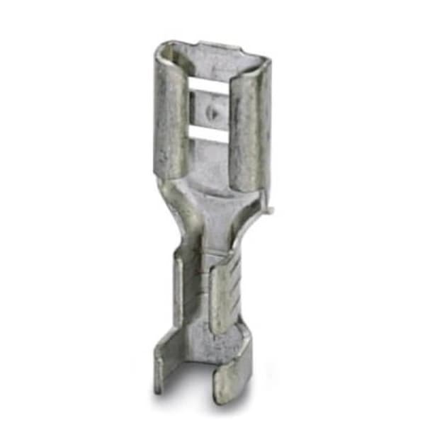 Klämterminal 4,8 mm x 0,5 mm Phoenix Contact C-SCF 2,5/4,8X0,5 3240157 180 ° oisolerad metall 100 st.