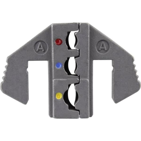 TOOLCRAFT PLE-0A pressformar för isolerade terminaler - Spännöppning: 0,5 till 6 mm²