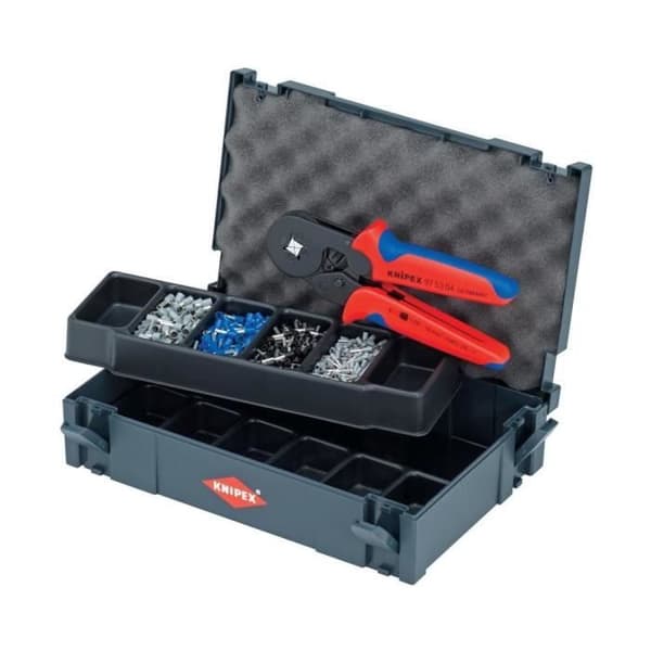 Sortiment av KNIPEX 97 90 09 crimpterminaler - KNIPEX märke