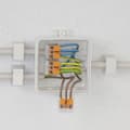 Miniatyrbild 3 av 3: Anslutningsplint WAGO 221-415-25 flexibel: 0,14-4 mm² styv: 0,2-4 mm² Antal poler: 5 transparenta, orange 25