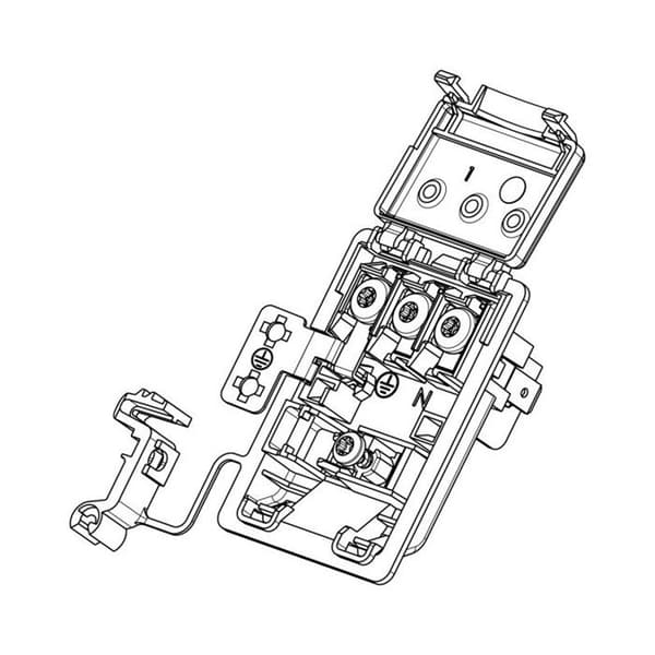 Bornier för Electrolux ugn 14007452001