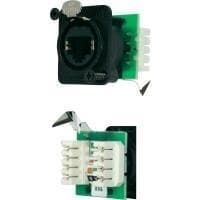 Neutrik RJ45 datastik EtherCon® D-serien stik, lige poler: 8P8C NE8FDV-YK-B sort NE8FDV-YK-B 1 stk (NE8FDV-YK-B)