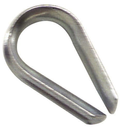 Förzinkad fingerborg för 4 m kabel