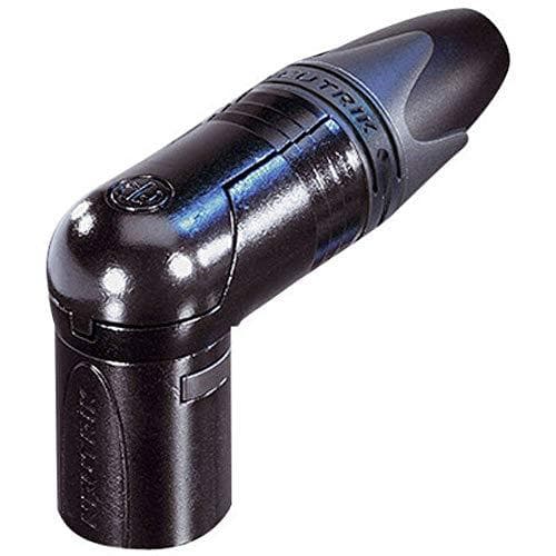 NEUTRIK XLR-stik Han, vinklet Antal poler: 7 Sort NC7MRX-B 1 stk. (NC7MRX-B)
