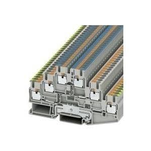 Phoenix Contact Push-In 3-trins klemme PT PT 2,5-PE/L/N grå indhold: 1 stk. (3210538)