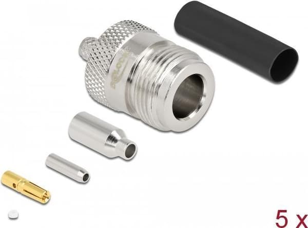 Delock - Antennestik - N-stik (M) crimp - RG-174/RG-316 (90018)