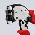 Miniatyrbild 3 av 3: Knipex Twistor® T Crimpzange mit Trapezcrimp 97 53 19 Crimptång