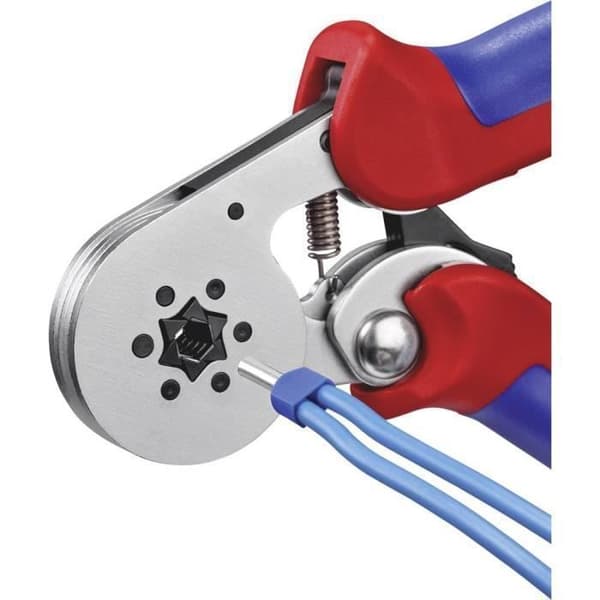 Krämpare - Knipex - 97 55 14 - Automatisk inställning - Sidoingång - 180 mm