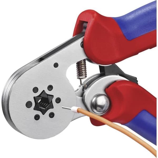 Krämpare - Knipex - 97 55 14 - Automatisk inställning - Sidoingång - 180 mm
