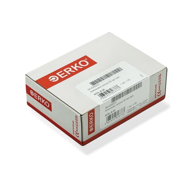 Erko - KCS10-16/1 - Set med 50 professionella KCS kabelskor för flerhjulskabel för M10 skruvar och 16 mm2 tråd