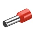 Miniatyrbild 1 av 3: Heschen - E10-12 - 100-pack kabelskor, AWG8/10 mm, kopparpresskontakt, vinylisolering, röd