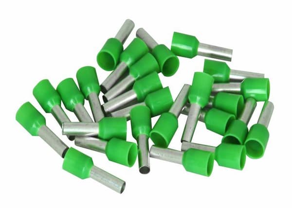 Kopp - 354413093 - 354412092 Set med 25 ledningshylsor med orange plastkrage 4 mm 2,